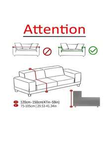1 pieza Funda elástica con volantes y estampado de cachemira para sofá, a prueba de polvo y resistente a la suciedad, ajuste perfecto, protector de sofá de cobertura total, decoración del hogar, lavable a máquina, funda de almohada no incluida - Caqui - Ver 3