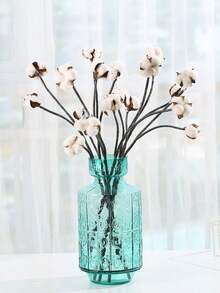 3/6pcs Artificial Stems, Flower Bolls, 23.6 Inch Branch, Floral Plant Stick For Farmhouse Decor, Vase Fillers, Flowers, Rustic Sprigs For Vase Fillers, Floral Arrangements And Farmhouse Fall Decorations And DIY Crafts Christmas Decorations