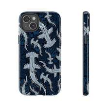 Whale Shark Coral Reef Phone Case, Ocean Sea Tough Phone Case, Blue Fish Cover, Gift For Him For Her, Phonecover For Iphone 16 15 14 13 12 11 Pro Plus...And - 混合色2 - 查看 2