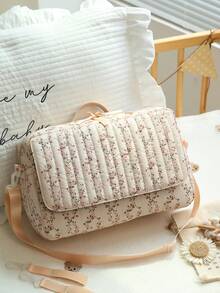 1pc Multifunctional Baby Diaper Bag, Mommy Bag For Outdoor Use (Excluding Hooks) - Multicolor - View 10