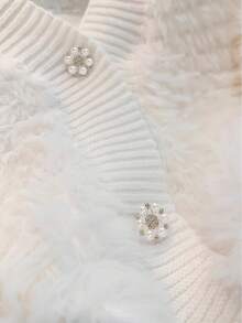 Women Cardigans - Beige - View 5