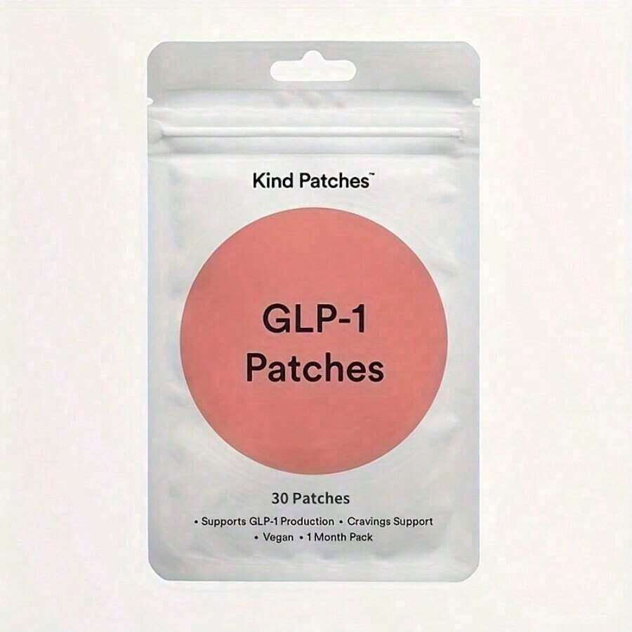 60 Tablets Of GLP-1 Patch Containing L-Carnitine, Resin, Chromium, Dates And Ginger - 8 Hours, Weight Management Synthetic Gem Supplement, Inconspicuous Patch, Easy To Use, Herbal Medicine Mixed Formula, Plant-Based Formula, L-Carnitine Supplement, Chromium Supplement, Suitable-Conscious People Support