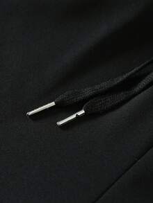 (2PC) Couple's Set Of Fashionable And Casual Printed Hoodies And Sweatpants For Both Men And Women, Autumn And Winter Men's Sportswear, Fashionable And  Sportswear Printed, Suitable For Casual Outdoor Sports And Holiday Gift Giving.Merry Christmas - 女士-紅色 - 查看 4