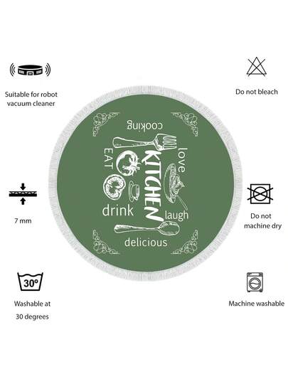 Pearl Digital Non Slip Printed Turkish Vloerkleed AL4035 Zachte Touch, Washable Tapijt Felt Backing Moderne ative Vloer Mat, Living Room, Bedroom, Bathroom, Hallway Or Entryway Available In Many Sizes Quick Drying, Highly Absorbent, Soft, Com Tafel Both Indoor Outdoor view 5