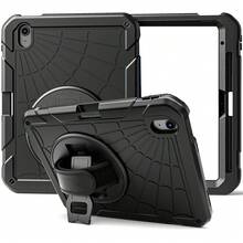 1pc Stock Case Compatible With IPad 11th/10th/ 9th/ 8th/ 7th Generation 11''/10.9''/ 10.2''/8.3', Ipad 10th 10.9'' Generation Tablet Cover With Pencil Holder [360° Rotating Hand Strap] &Stand, Case Compatible With IPad Mini 6 Mini 7 8.3 IPad7th/8th/9th 10.2 Inch IPad (A16) 11 Inch 11th Generation 2025 IPad 11(A16 2025) (Red+Black,Black)