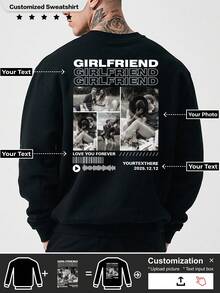 Customized Thick Hoodie With Your Photo Printed, Perfect Winter Essential Gift For Anyone