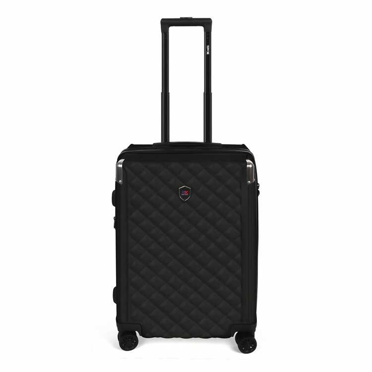 Suitcase Three Size 20"/24"/28",Expandable Hardside With Double Spinner Wheels & TSA Lock,Carry On Luggage Travel Suitcase Suit Case Durable Travel Luggage,Travel And Vacation Companion, Student Suitcase For Back-To-School Season - 黑色 - 查看 12