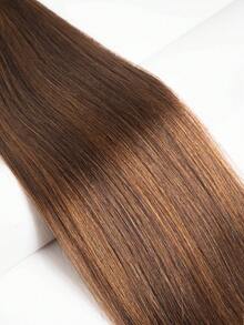 QVR QUEEN VIRGIN REMY QVR 100% Human Hair Yaki Straight Remy Human Hair Weft, 12 To 18 Inches Sew-In Human Hair Extensions, 95g Per Piece - S4/30 - View 6