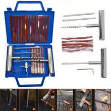 38PCS Emergency Tyre Repair Kit Heavy Duty Car Tire Vehicle Puncture Wheel Plug - Blue - View 4