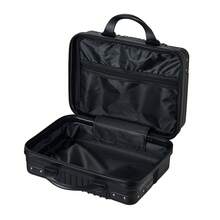 LIVINGANDHOME Living And Home 5 Colors Portable Hard Shell Handheld Makeup Travel Case,Makeup Storage Box,Makeup Storage Box - Black - View 5