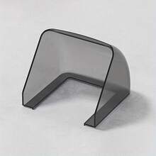 Waterproof Outlet Cover, Made Of Durable Flame Retardant Plastic, Transparent Design, Rain & Shatter Proof, Available In White, Transparent, Black, Orange, Protects Outdoor Electrical Safety, Curved Design Protects Receptacle, UV-Resistant Material - Multicolor - View 4