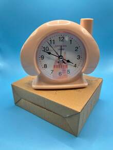 Reloj de Mesa y Escritorio Digital Portátil con Diseño Moderno CL010 - Naranja - Ver 4