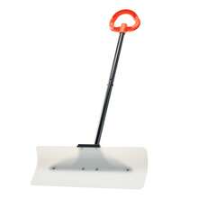 Snow Pusher Shovel, 24 In Wide Outdoor Snowplow Shovel With Ergonomic Grip, HDPE Plastic Blade, Winter Shovels With Segmented Handle, Portable Snow Removal Tool For Driveway Garden Camping - 20-25inch - View 8