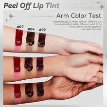 3Pcs Peel-Off Lip Liners, Long-Lasting & Hydrating Lip Definition With Precision,Stay On All Day & Easy To Apply,Matte Tattoo Lip Liner Stain Peel Off Lip Makeup Set - Nhiều màu - Xem 3