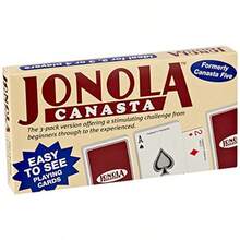 Jonola Industries 11865 Jonola Canasta Was Canasta 5 Card Game