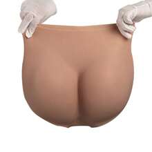 1件装柔软仿真硅胶臀部塑形垫内裤，无缝硅胶臀部和丰臀垫内衣 - 彩色 - 查看 23