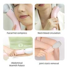 Masajeador de mano inalámbrico y portátil, masajeador de cuello, espalda, hombros, cintura y piernas, masajeador corporal portátil recargable para aliviar la tensión, masajeador de mano, masajeador de piernas portátil recargable, equipo de masaje, masaje de cuello y hombros, masajeador de mano, tensión, masajeador ergonómico, masajeador ligero, plástico duradero, batería recargable, masajeador de tejido profundo, masajeador multivelocidad, atletas, trabajadores de oficina