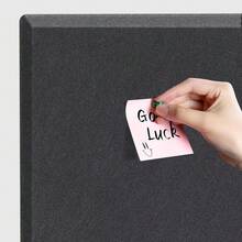 Tablón de anuncios de fieltro 3D Autoadhesivo Multifuncional Azulejo de fieltro de pared Tablero de visión 48x36 pulgadas - 1 - Ver 6