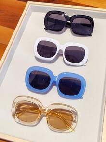 4pcs Kids Eyeglasses Set, Retro Fashionable Y2K Novelty Decorative Glasses, Suitable For Boys And Girls Daily Matching, Graduation/Back To School/Valentine's Day Gift