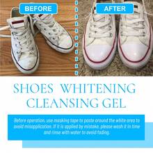 White Shoe Cleaner Quickly Remove Stains Yellow Edges Suitable For White Shoes Boots Canvas Leather Shoe Sneakers Portable No-Rinse White Shoe Whitening Cleaner - 白色 - 查看 6