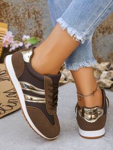 女士休闲运动鞋防滑运动鞋轻便跑步鞋春夏秋季适合学生日常穿着旅行跳绳透气减震休闲走街舒适女运动鞋