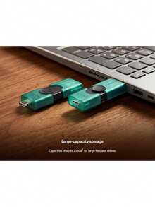 Kingston USB Flash Drive USB3.2 Type-C USB Flash Drive 128GB 256GB High-Speed Flash Drive DTDEG2 - Multicolor - View 6