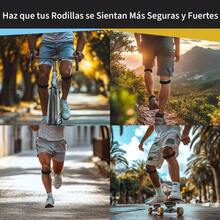 Las rodilleras deportivas paquete de 2 ofrecen soporte para la banda rotuliana, siendo ortopdicas y perfectas para deportes como correr, ftbol, baloncesto y voleibol - inicial - Ver 6