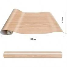Papel Tapiz Autoadhesivo, 1000 X 45 cm, Papel de Pared de Madera, Papel de Contacto Impermeable, Revestimiento Decorativo de Paredes para el Hogar, La Cocina, La Sala de Estar, La Pared con Fondo - Color Madera - Ver 9