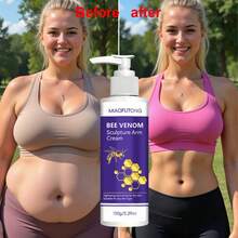 Bee Firming Arm Cream, Slimming Cream, Can Tighten The Body Shape, Can Be Used On The Abdomen, Thighs, Arms, Buttocks, Help Arms, Body Shaping, Bee Natural Ingredients, Moisturizing, Gentle, And Easily Absorbed, Suitable For Men And Women