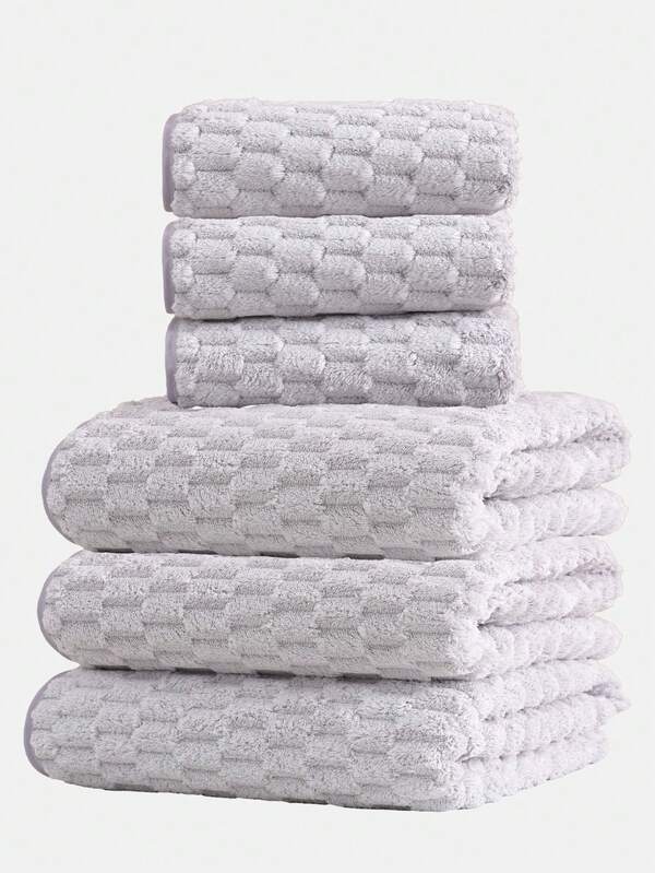 3/2/1 pieza Toalla de felpa de coral ligera con patrón de piña, toalla de felpa de coral suave y absorbente de secado rápido, adecuada para baño, hotel, gimnasio, viaje, regalo, salón, deportes, exterior, playa, escuela, regreso a clases, accesorios de viaje, artículos esenciales para el hogar