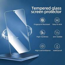 3 Packs Clear Screen Protector For Sam Sung Galaxy A50/A51/A52/A52 5G/A53 5G/A54 5G/A55 5G/A70- HD Transparent Tempered Glass, Full Coverage, Quick Air Release/ Scratch & Dust Proof / HD Clear / Sensitive Touch