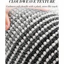 Large Bathroom Rugs Non Slip - Chenille Bath Shower Rug Soft Absorbent Bathmat - Bath Rug In Front Of Bathtub Sink Bathroom Floor - Quick Dry Washable - Beige 20x 47