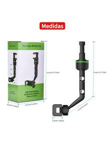 Soporte para celular en el espejo retrovisor de coche Base para Auto Retrovisor - Negro - Ver 9