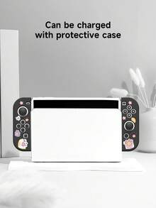 1pc Heart, Cat Paw, Spider Web Pattern Protective Case For Nintendo Switch 2 (2025), Switch OLED, Switch NS/Lite, Best Gift For Switch Players - Multicolor - View 8