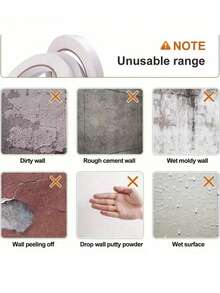 1pc Double-Sided Clear Adhesive Tape, Suitable For Office, School, DIY, Handcraft, Scrapbooking, Art, Crafts, Cards And Gifts, Valentine's Day, Party Supplies, Birthday Gifts And Other Bonding Accessories