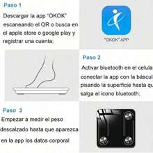 Digital Body And Muscle Scale Smart Scale Multiple Data Analysis APP Rechargeable - Black - View 5