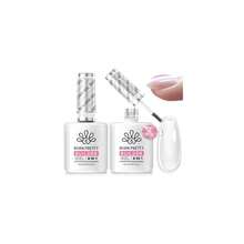BORN PRETTY Builder Gel 8-In-1, 2PCS 15ML Clear Builder Nail Gel Set, Transparent Extension Gel Rhinestone Glue For Nail Art Base Gel, LED Nail Lamp Cured Hard Gel Builder For Nail Thickening{"Color_name":"2Pcs15mlClearBuilderGelSet"} - 2件15毫升ClearBuilder凝膠套裝 - 查看 1