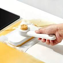 1 pieza Mopa de toalla facial giratoria, soporte para toallitas húmedas de limpieza de pared y piso sin manos, herramienta de limpieza de escritorio y pared multifuncional