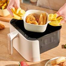 2pcs Heart Insulation Gloves, Heat-Resistant Gloves, Thickened Silicone Kitchen Oven, Anti Slip Hand Clip