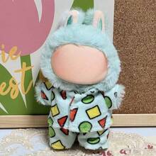 [Clothes Only] Creative New 17cm 1st/2nd/3rd Generation Labobo Doll Plush Doll Changeable Clothes, Cute Crayon Shin-Chan Style Pajamas For Labobo - Multicolor - View 5