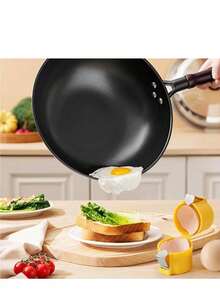 1pc Easy Clean Egg Separator - Quick Peel And Yolk Separator, Egg Peeler Tool, For Hard Boiled And Raw Eggs, Egg Shell Cracker, Opens In A Second, Prevents Egg Breaking, Hard Boiled Egg Peeler, Egg Shell Opener, Egg Tool, Raw Eggs, For Kitchen, Baking Essentials