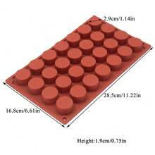 1pc Small Flower-Shaped French Pastry Silicone Mold, Mini Triangle & Oval Chocolate, Candy, Jelly, Mousse, Cake Decor, Baking Tool, Handmade Soap, Candle, Resin Mold - Multicolor - View 19