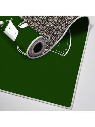 Pearl Digital Non Slip Printed Turkish Vloerkleed AL4032 Zachte Touch, Washable Tapijt Felt Backing PC's Moderne ative Vloer Mat, Living Room, Bedroom, Kitchen, Hallway Or Entryway Available In Many Sizes. Quick Drying, Highly Absorbent, Soft, Com Tafel Both Indoor Outdoor view 6