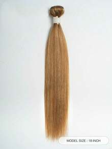 QVR QUEEN VIRGIN REMY 100% Human Hair Yaki Straight Remy Human Hair Weft, 12-18 Inches Sew-In Human Hair Extensions, 95g Per Piece - S27/30 - View 2