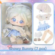 与 兼容的娃娃，美国女孩娃娃服装 DIY 娃娃衣服套装 时尚娃娃配饰 娃娃连衣裙 娃娃睡衣 娃娃帽子 娃娃头带套装 娃娃配件 8 英寸婴儿娃娃服装 娃娃衣服 17 厘米娃娃衣服