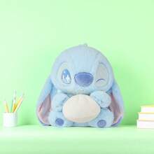 Miniso Búp bê nhồi bông Stitch Food Party Series ngồi với búi tóc, được làm từ chất liệu nhung mềm mại, thiết kế đáng yêu, tuyệt vời để trang trí nhà cửa và làm bạn đồng hành (1 chiếc) - Nhiều màu - Xem 4