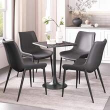 Zuo Modern Contemporary Inc. Spot Bistro Table Black and Bronze - Bronce negro - Ver 2