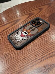 1 buc Carcasă de telefon moale rezistentă la șocuri, cu model de cowboy, tip fantomă de Halloween, de culoare solidă, TPU, compatibilă cu Apple și telefoanele