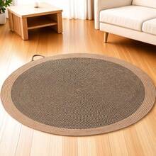 وسادة خدش القطط المستديرة، مناسبة للقطط الصغيرة والبالغة للعب والخدش، مثالية للاستخدام المنزلي