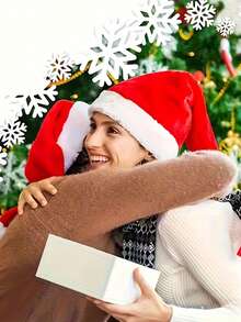 10 Stücke/5 Stücke/3 Stücke/2 Stücke/1 Stück rote Weihnachtsmütze, Weihnachtsmannmütze, Weihnachtsmütze für jeden, als Weihnachtsgeschenke, Silvester Party Zubehör, zwei Größen (Dekorative Mützen für 25 Anlässe) geeignet als Weihnachtsgeschenke Familienpackung